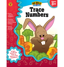 BIG SKILLS TRACE NUMBERS WORKBOOK AGE 3+