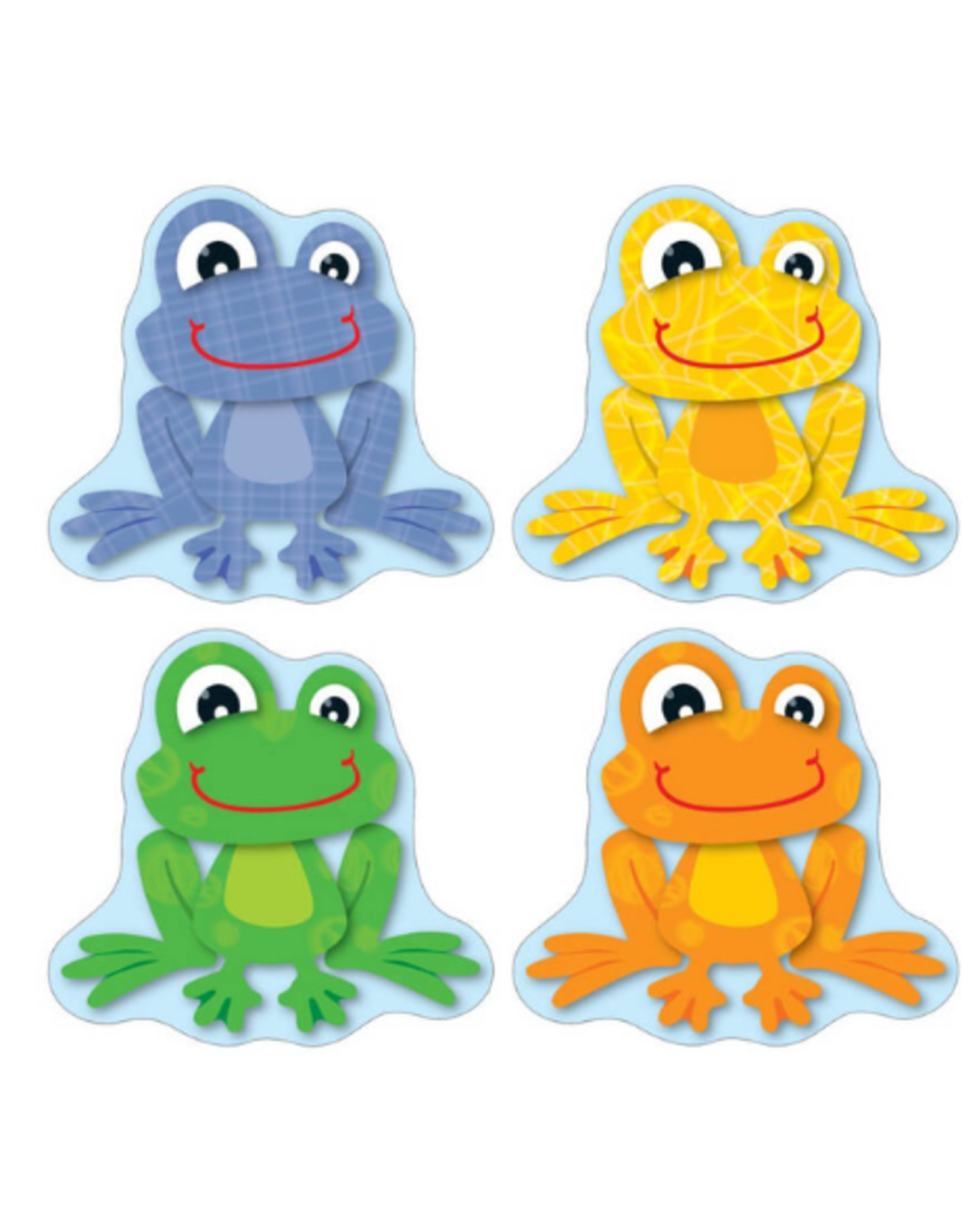 CUT-OUTS: FUNKY FROGS 6" 36 PACK