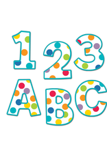 EZ LETTER: COLOR ME BRIGHTS 4"