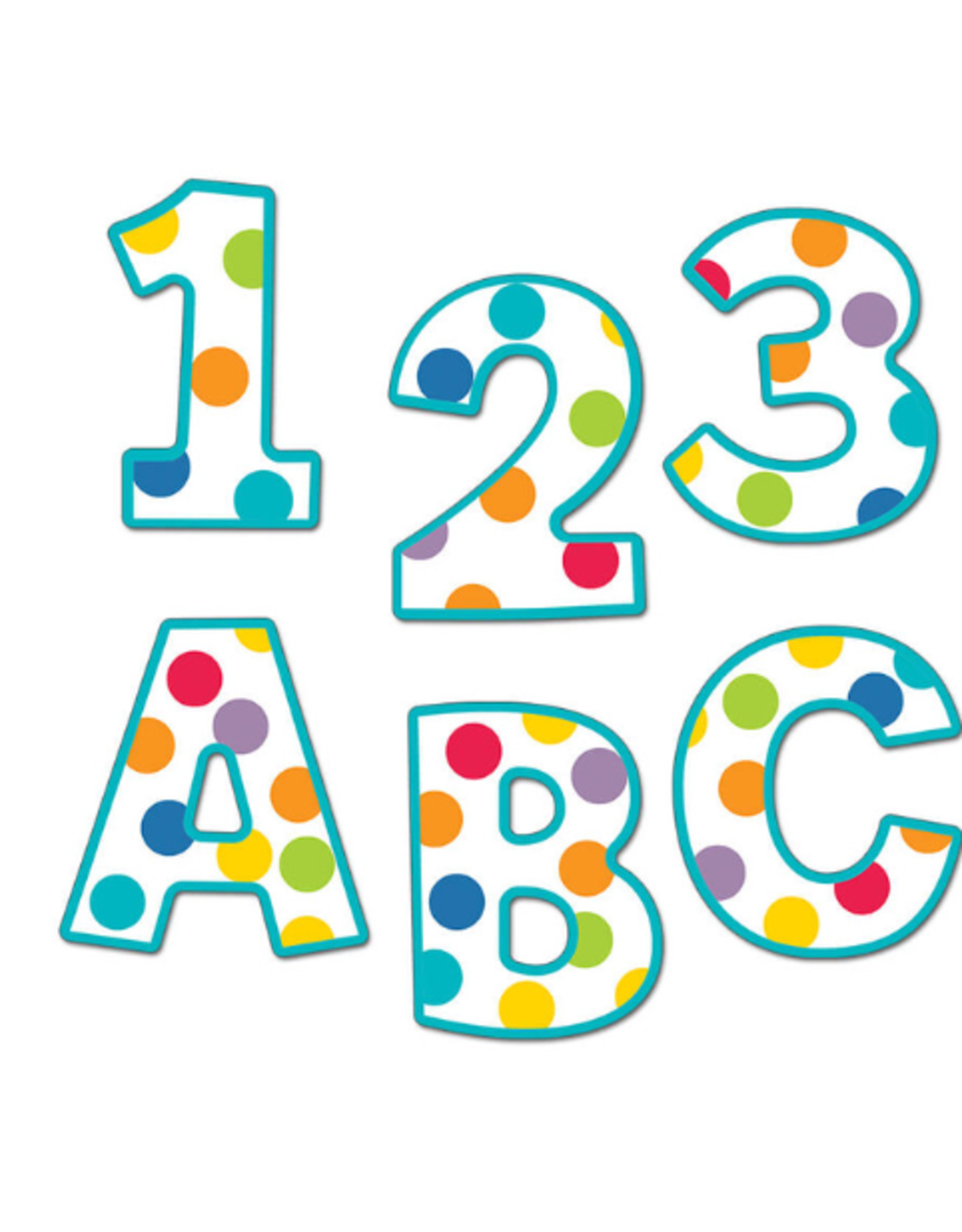 EZ LETTER: COLOR ME BRIGHTS 4"