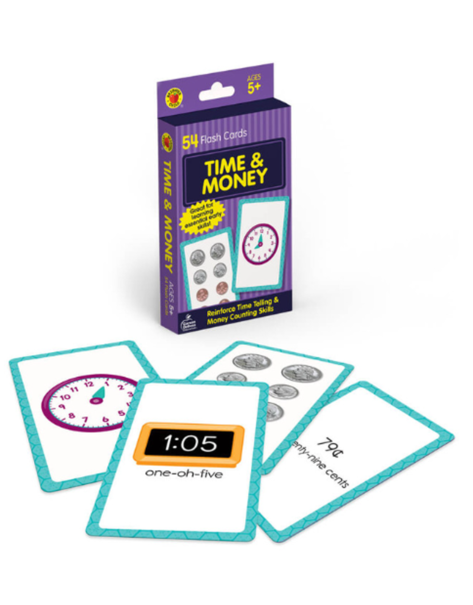 FLASH CARD: TIME AND MONEY   5+    54 CARDS