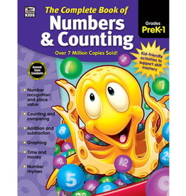 Carson-Dellosa THE COMPLETE  BOOK OF NUMBERS AND COUNTING PRE K -1