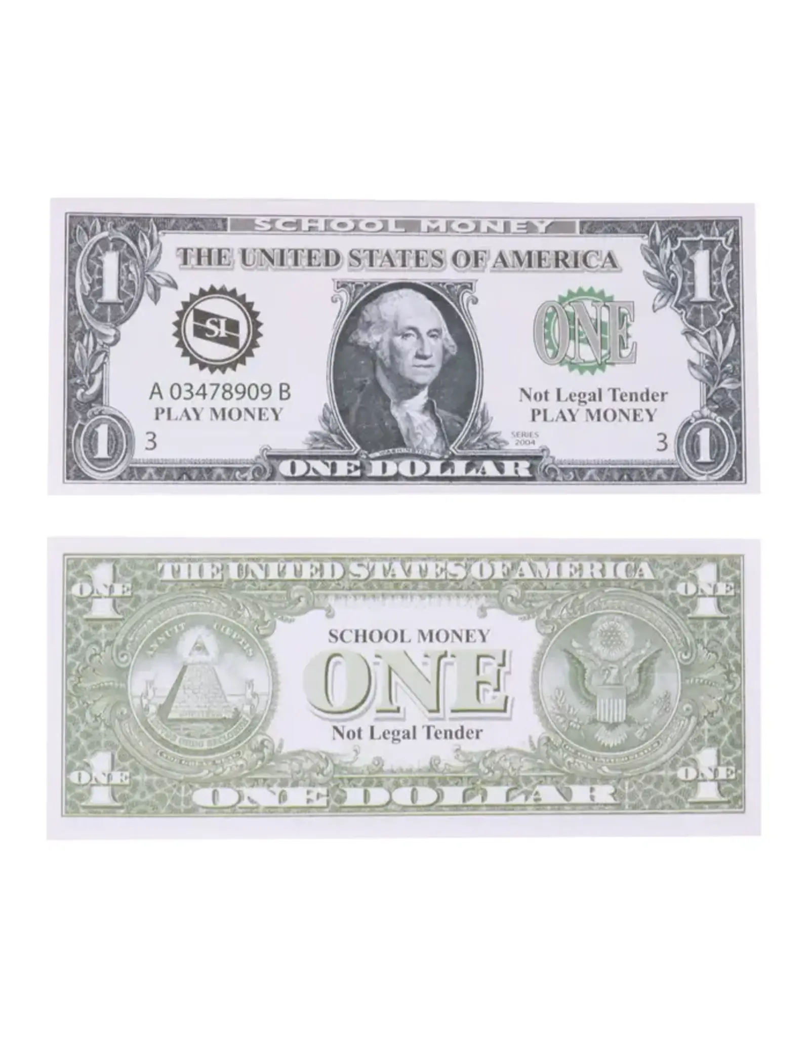 FAKE MONEY BILLS: $1, SET OF 100