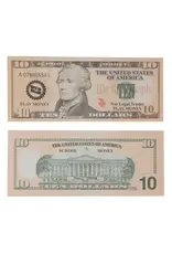FAKE MONEY BILLS: $10, SET OF 100
