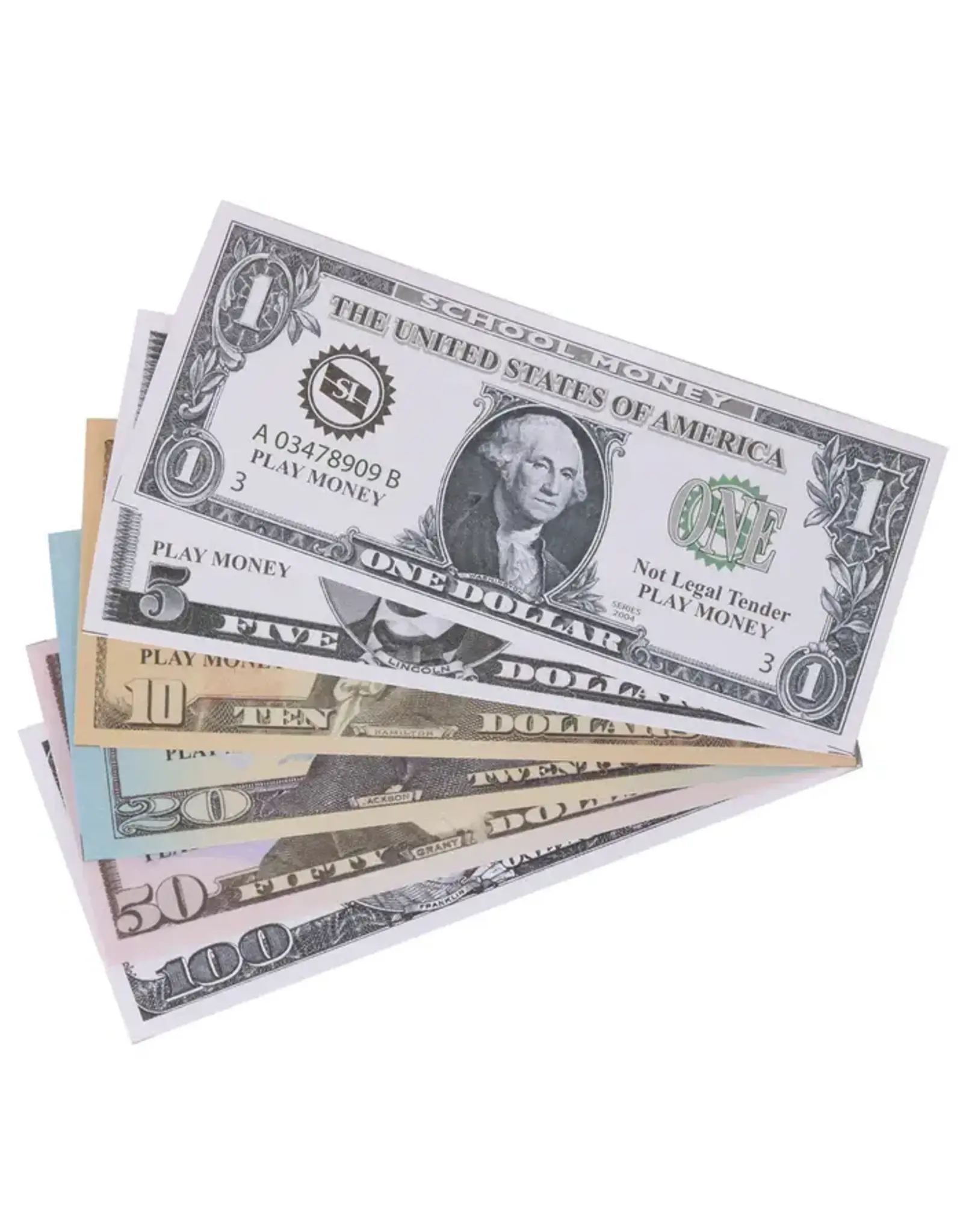 FAKE MONEY BILLS: ASSORTED BILLS SET OF 100