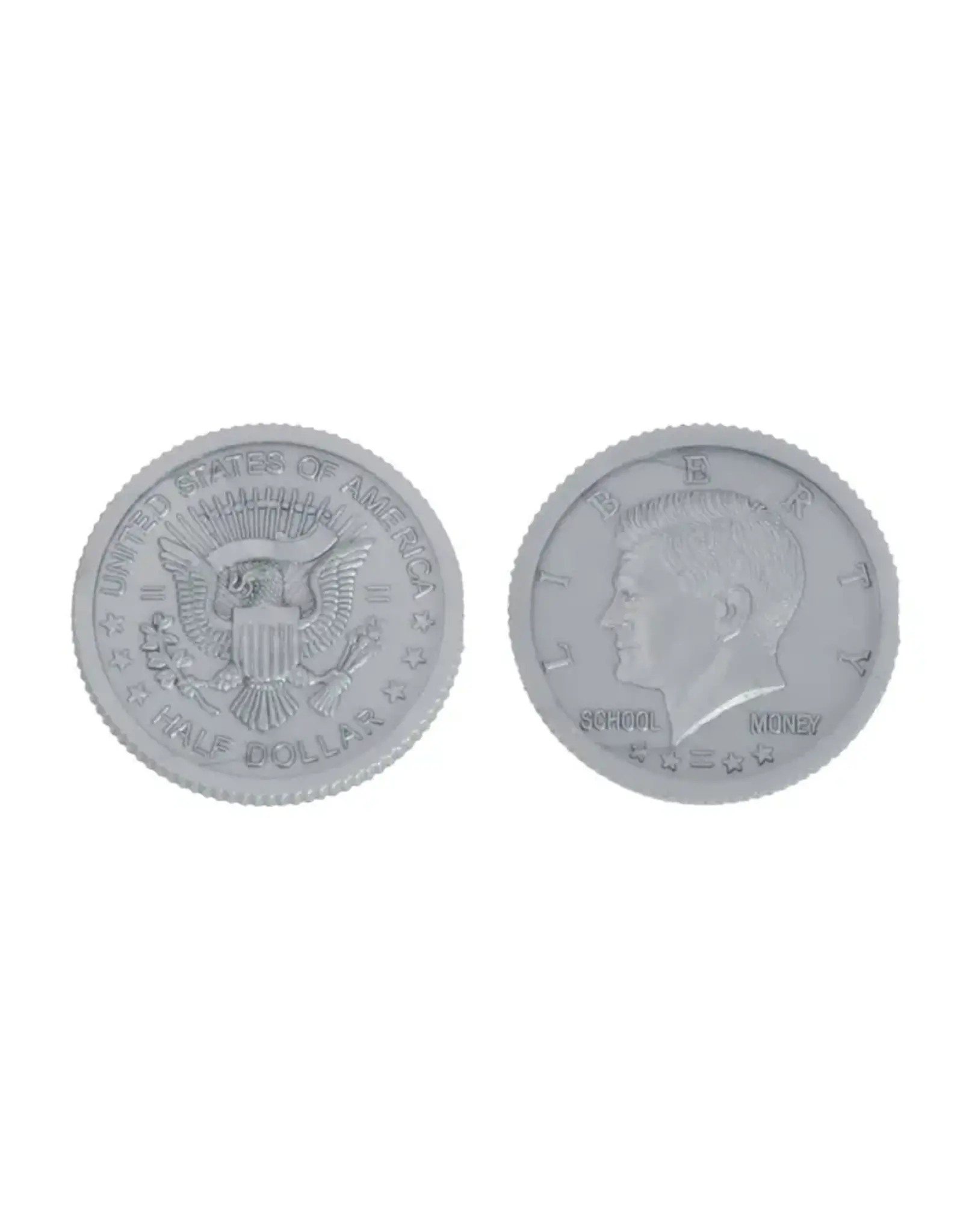 FAKE MONEY COINS: HALF DOLLAR 50 PACK