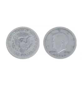 FAKE MONEY COINS: HALF DOLLAR 50 PACK
