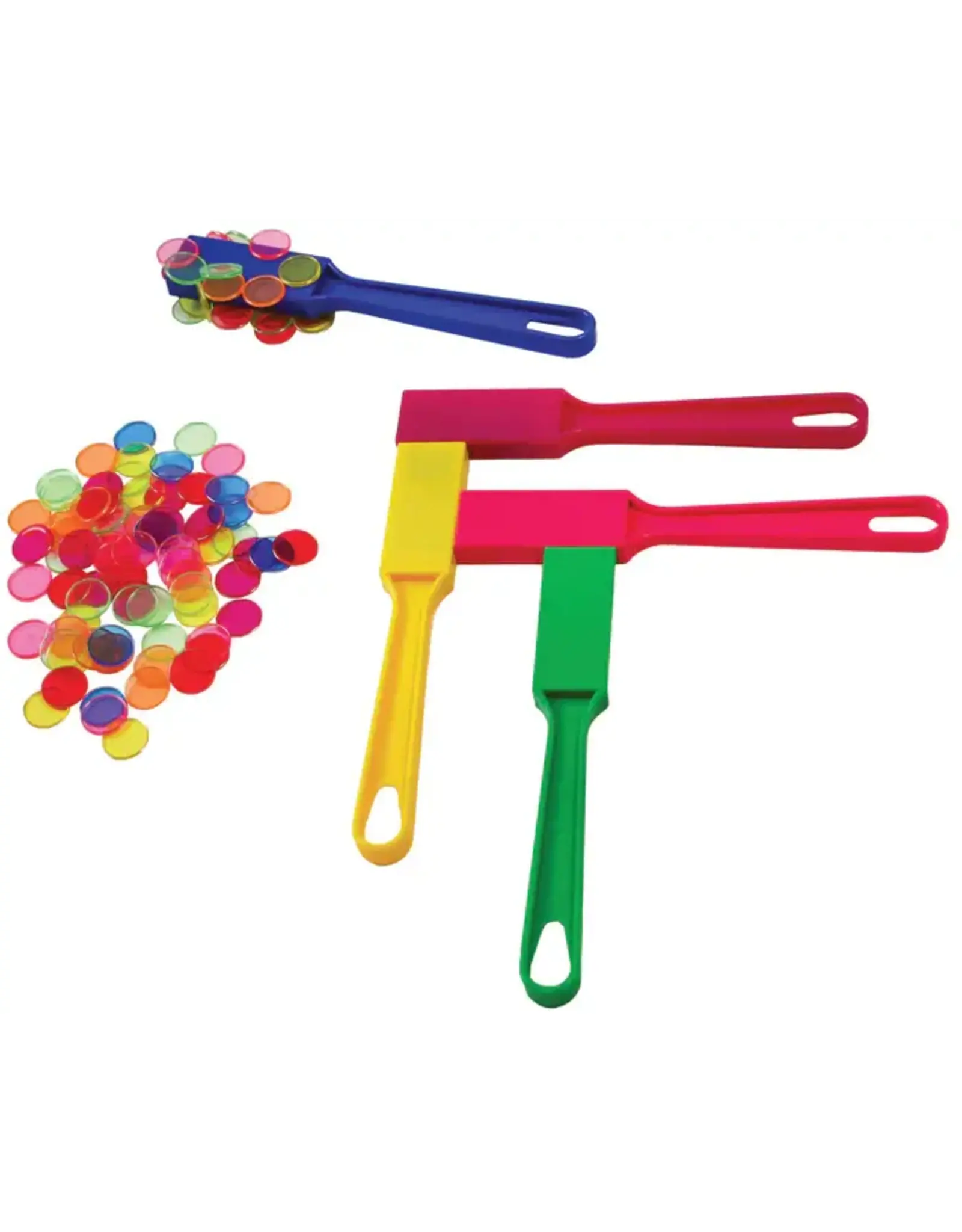 MAGNETIC WAND WITH CHIPS 7-5/8" - 100 CHIPS