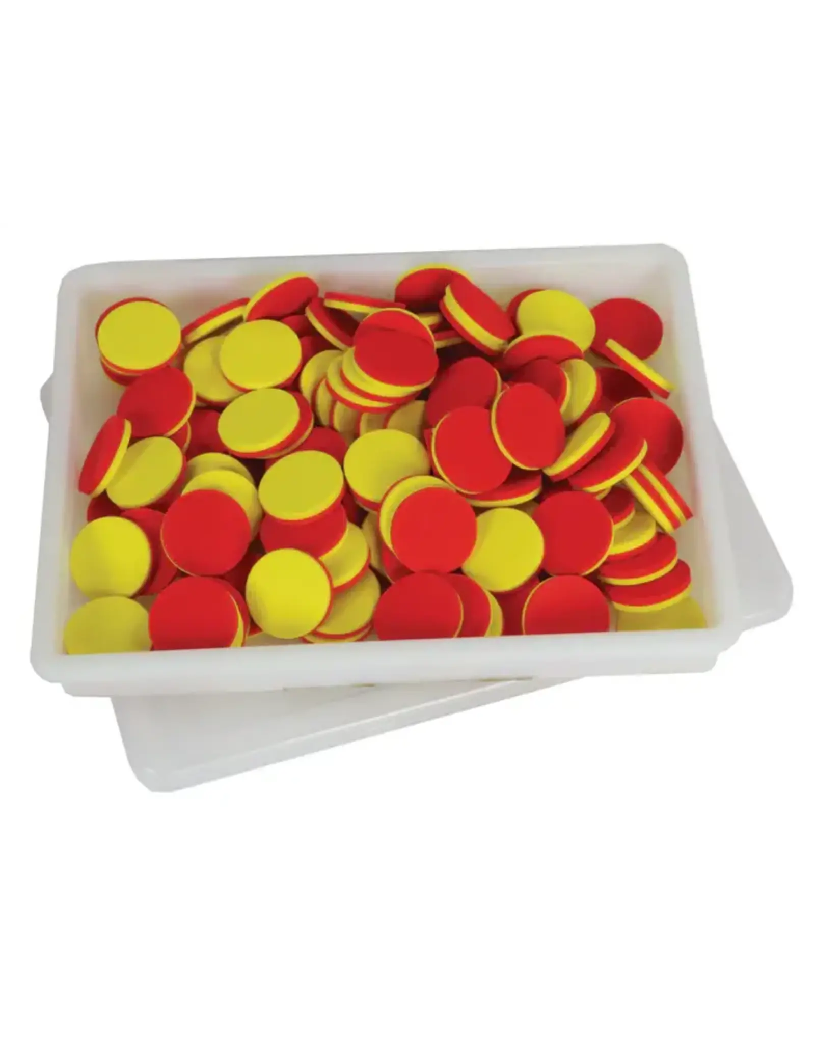FOAM COUNTERS: TWO-COLOR, YELLOW/RED 100 PACK