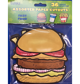 CUT OUT: FAST FOOD  ASSORTED 36PC