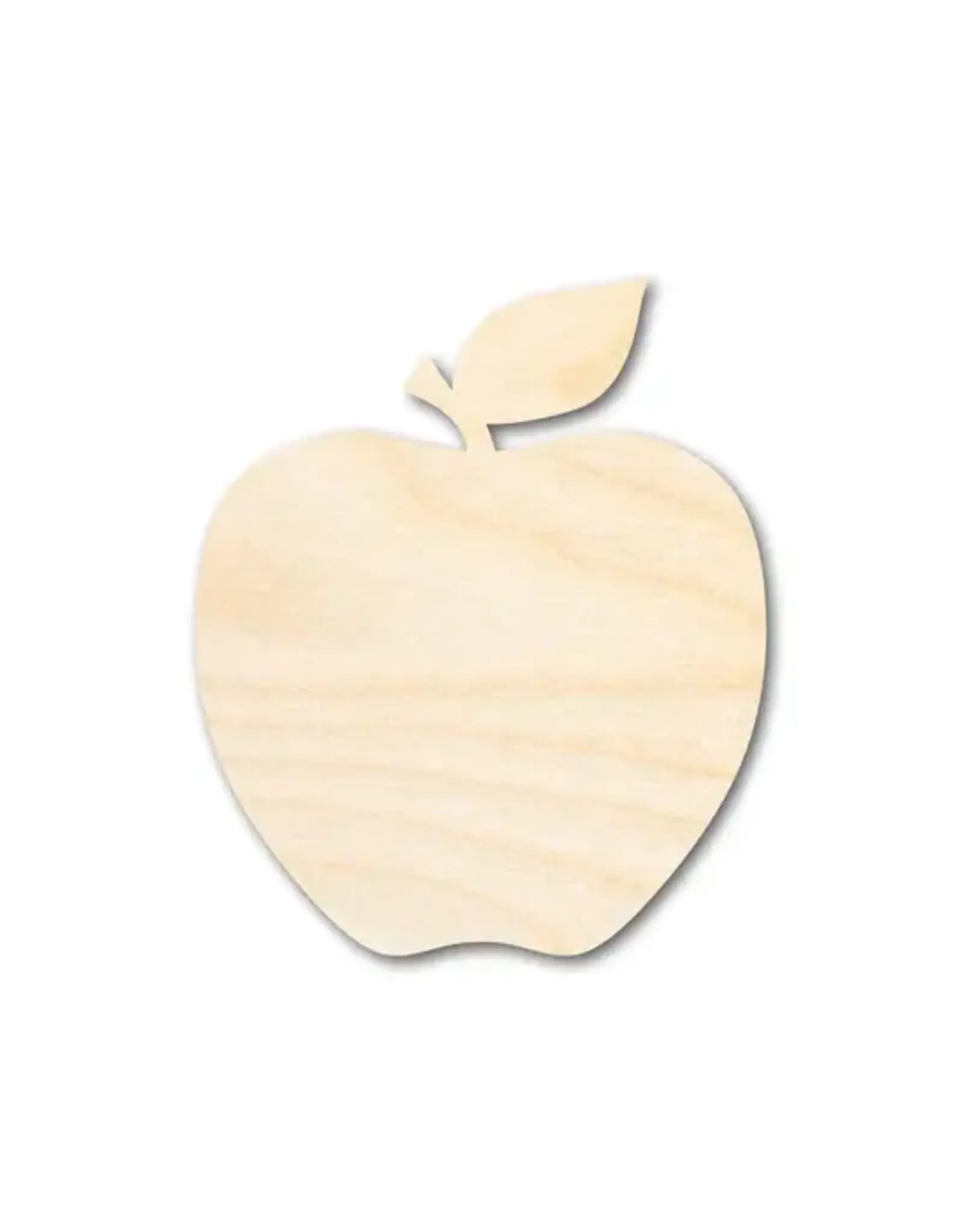 WOOD SHAPE: APPLE 3"