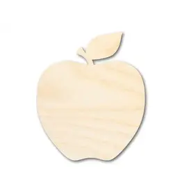 WOOD SHAPE: APPLE 3"