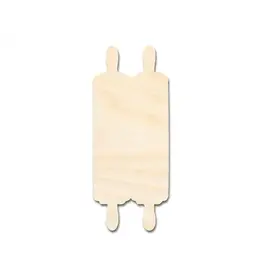 WOOD SHAPE: TORAH  4"