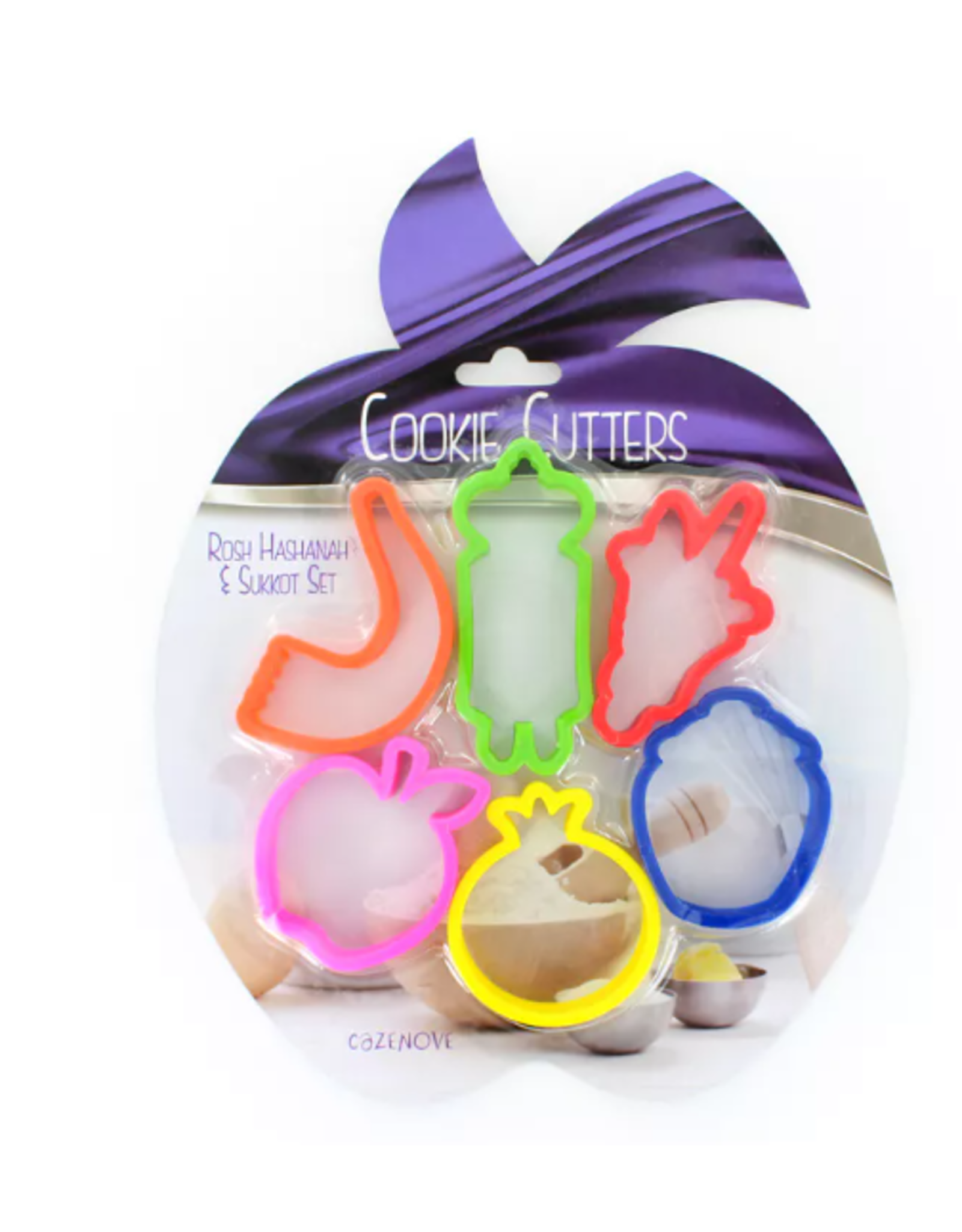 TISHREI COOKIE CUTTERS 6 DESIGNS