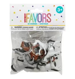 Unique PLAY HORSES - 10 PACK