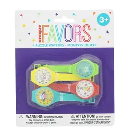Unique PUZZLE WATCH - 4 PACK