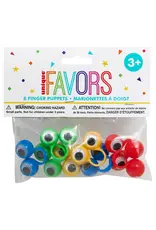 Unique GOOGLY EYES FINGER PUPPETS - 8 PACK