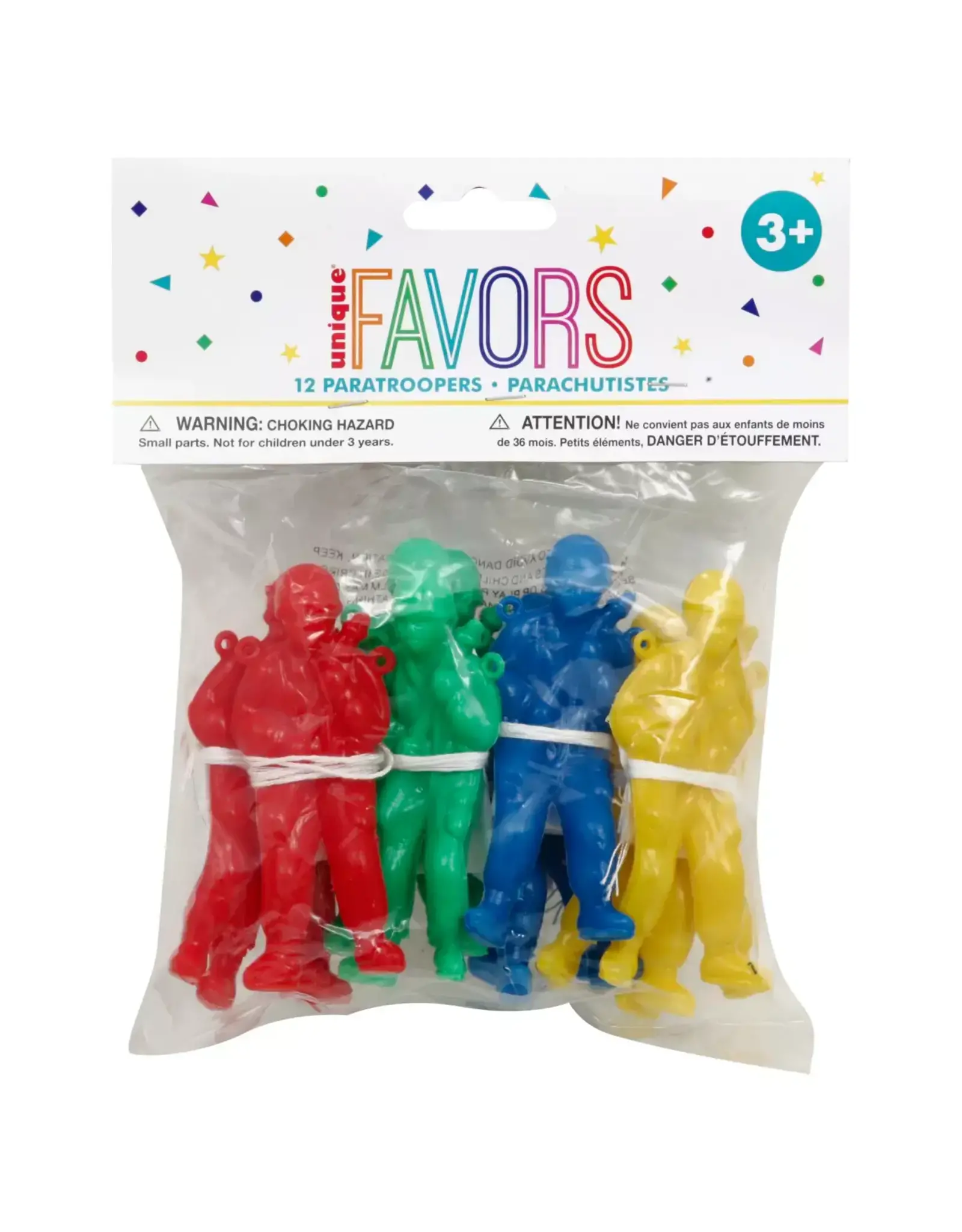 Unique PARATROOPERS 3.75" - 12 PACK