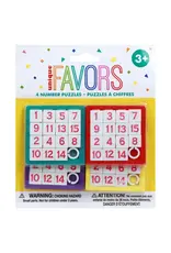 Unique NUMBER PUZZLES - 4 PACK
