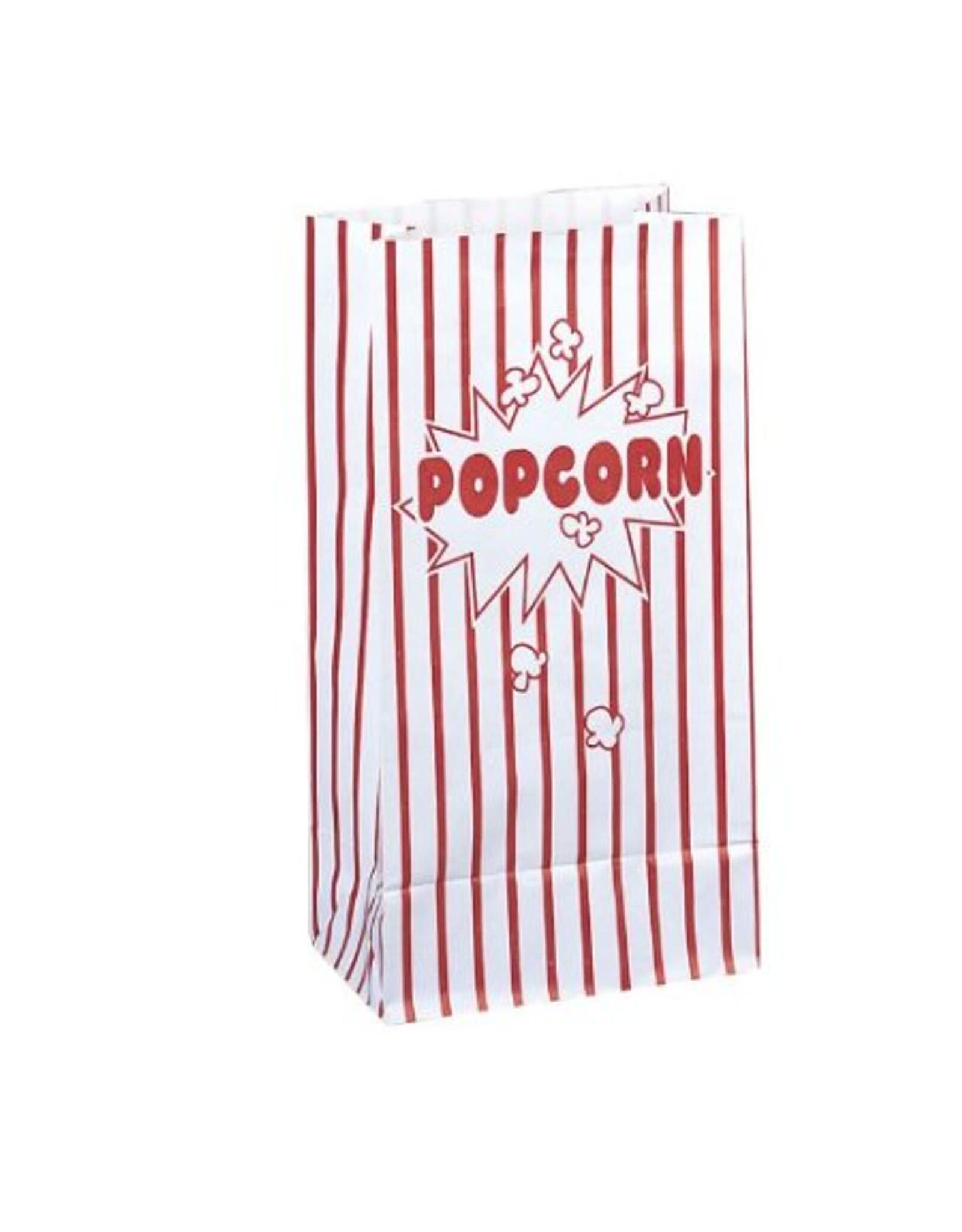Unique PAPER BAGS -  POPCORN 5"X10" - 10 PACK