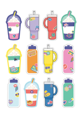 CUT OUT: WATER BOTTLES ASSORTED 36 PC