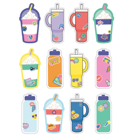CUT OUT: WATER BOTTLES ASSORTED 36 PC