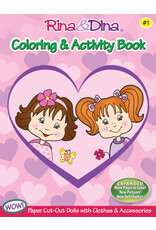 RINA DINA COLORING & ACTIVITY BOOK #1