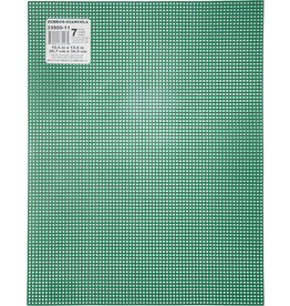 PLASTIC CANVAS: GREEN 10.5"x13.5"