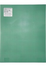 PLASTIC CANVAS: GREEN 10.5"x13.5"