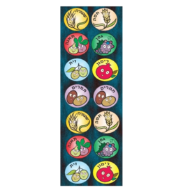 incento magic STICKERS : CIRCLE SHIVAS HAMINIM - 6 SHEETS