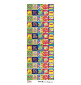 incento magic STICKERS: SQUARE YIDDISH DOTS - 6 SHEETS