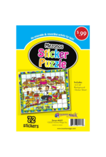 incento magic STICKERS PUZZLE - MEZONOS 6.5"X8"
