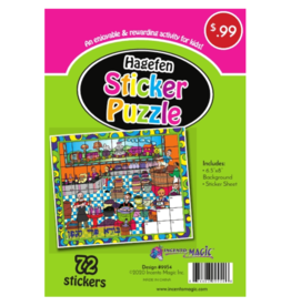 incento magic STICKERS PUZZLE - HAGAFEN 6.5"X8"
