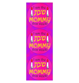 incento magic STICKER: I AM THE SHABBOS MOMMY  - 6 SHEETS