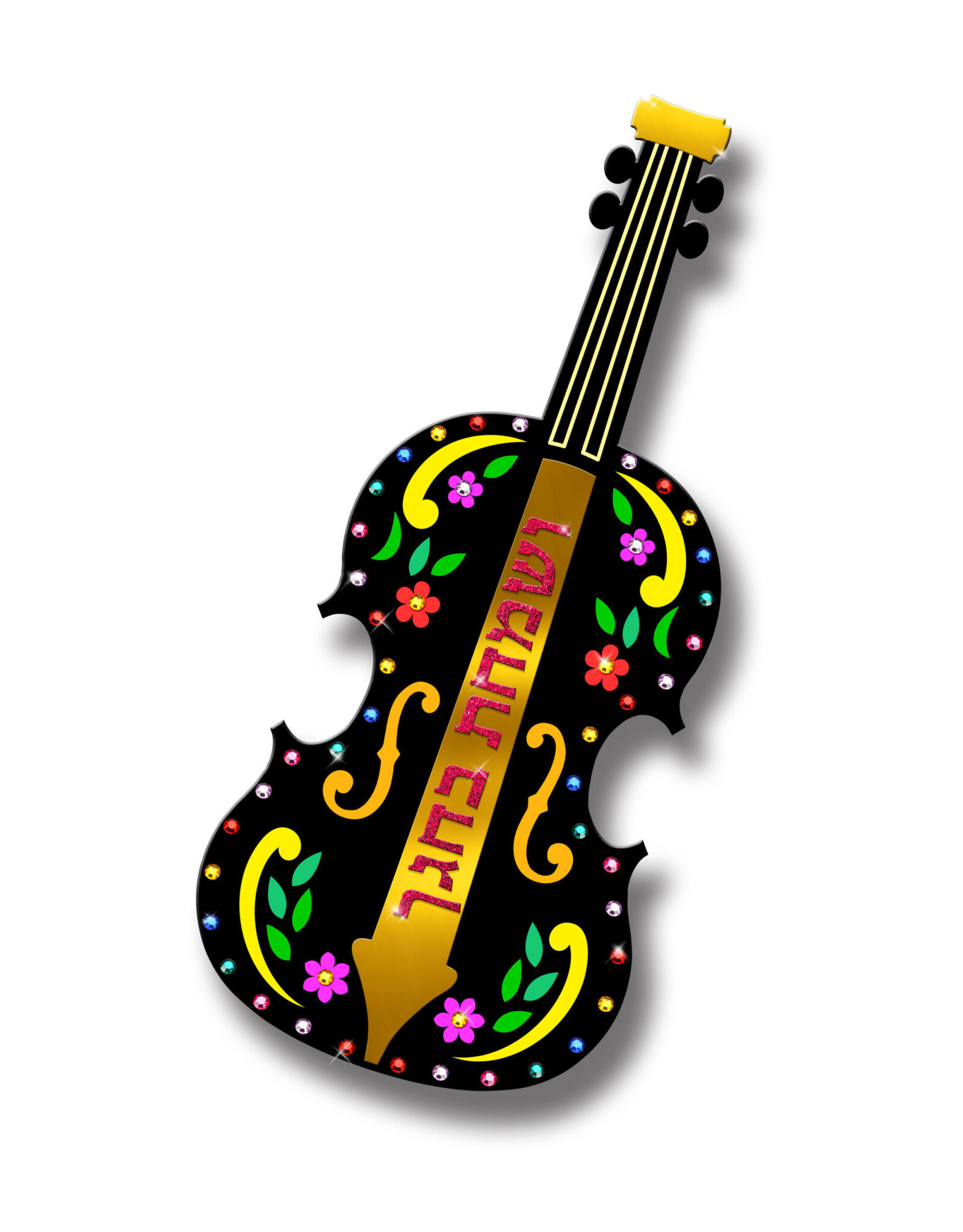 VELVET VIOLIN CRAFT 6"x15"