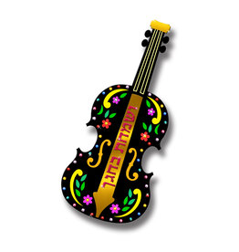 VELVET VIOLIN CRAFT 6"x15"