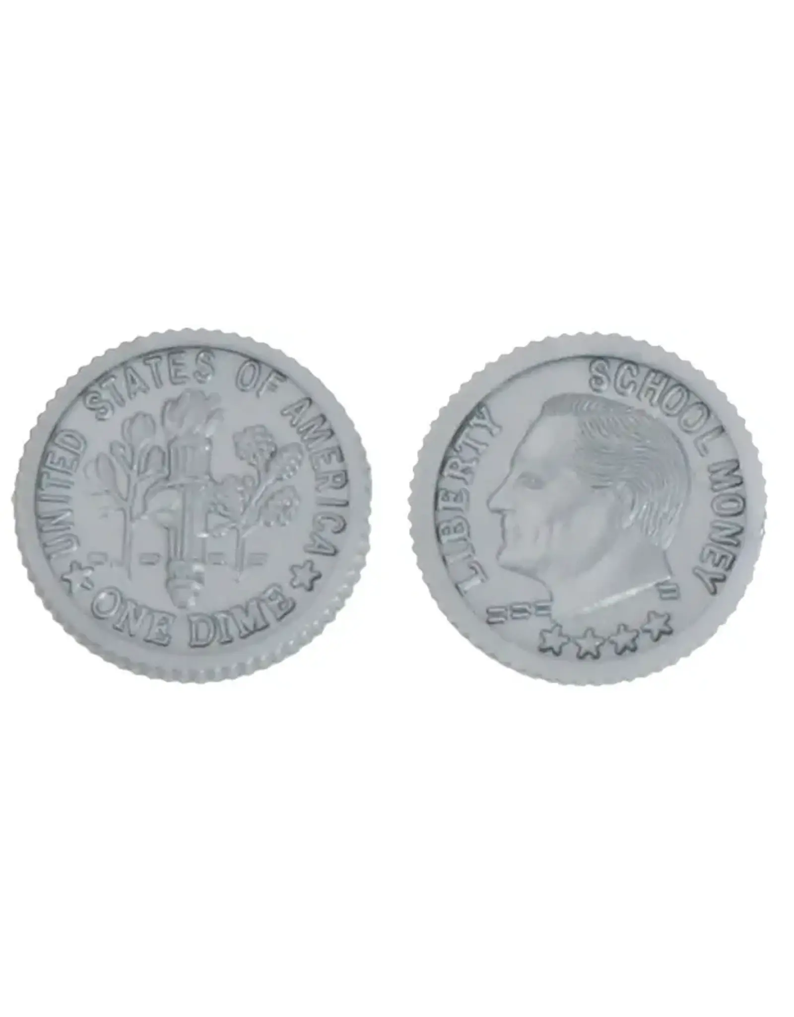 FAKE MONEY COINS: DIMES 100 PACK