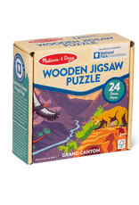 Melissa & Doug WOODEN PUZZLE THE GRAND CANYON 24 PC 9X12