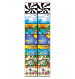 incento magic STICKERS: DAYS OF CREATION - 6 SHEETS