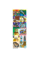 incento magic STICKERS - SEFER SHEMOS  SQUARES - 6 SHEETS