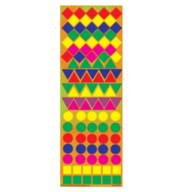 incento magic STICKERS: ASSORTED SHAPES - 6 SHEETS
