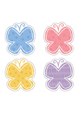 Trend Enterprises MINI CUT OUTS:  GARDEN BUTTERFLIES ASSORTED 3" - 36 PACK