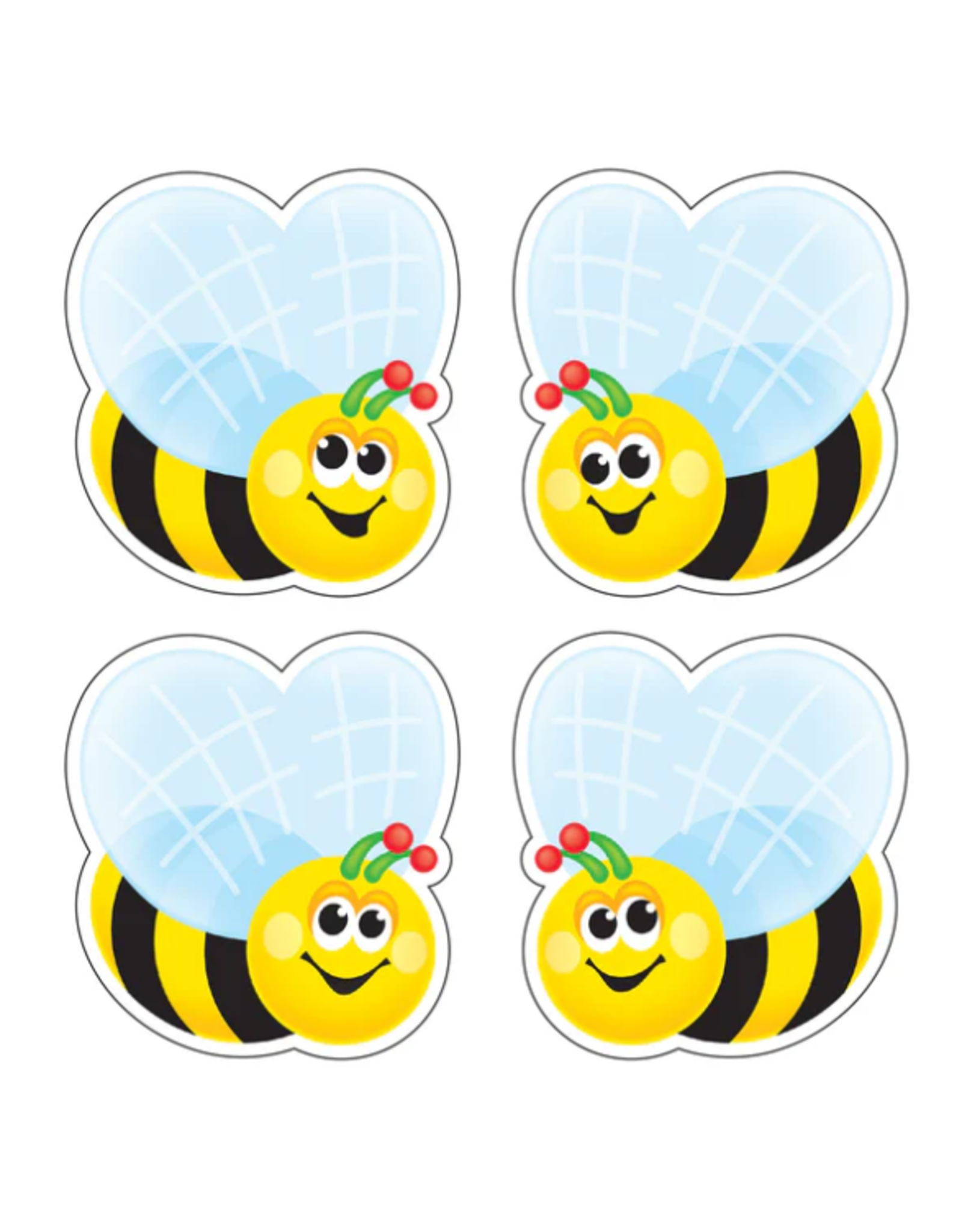 Trend Enterprises MINI CUT OUTS:  BEES ASSORTED 3" - 36 PACK