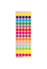 incento magic STICKERS: ASSORTED COLOR CODING DOTS - 6 SHEETS