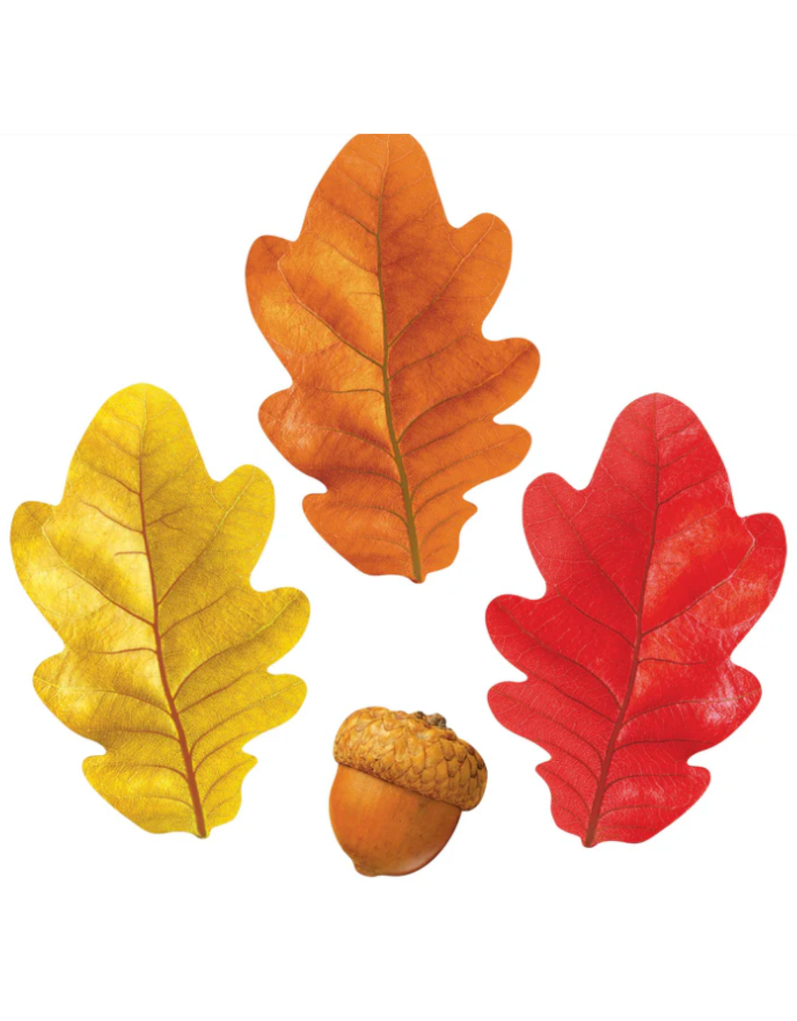 CUT OUT: FALL OAK LEAVES AND ACORNS 108 PC