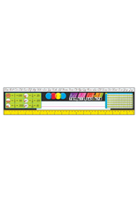 DESK REFERENCE NAMEPLATE ZANER-BLOSER CURSIVE  GRADE 3-5  18"X4" 36PC