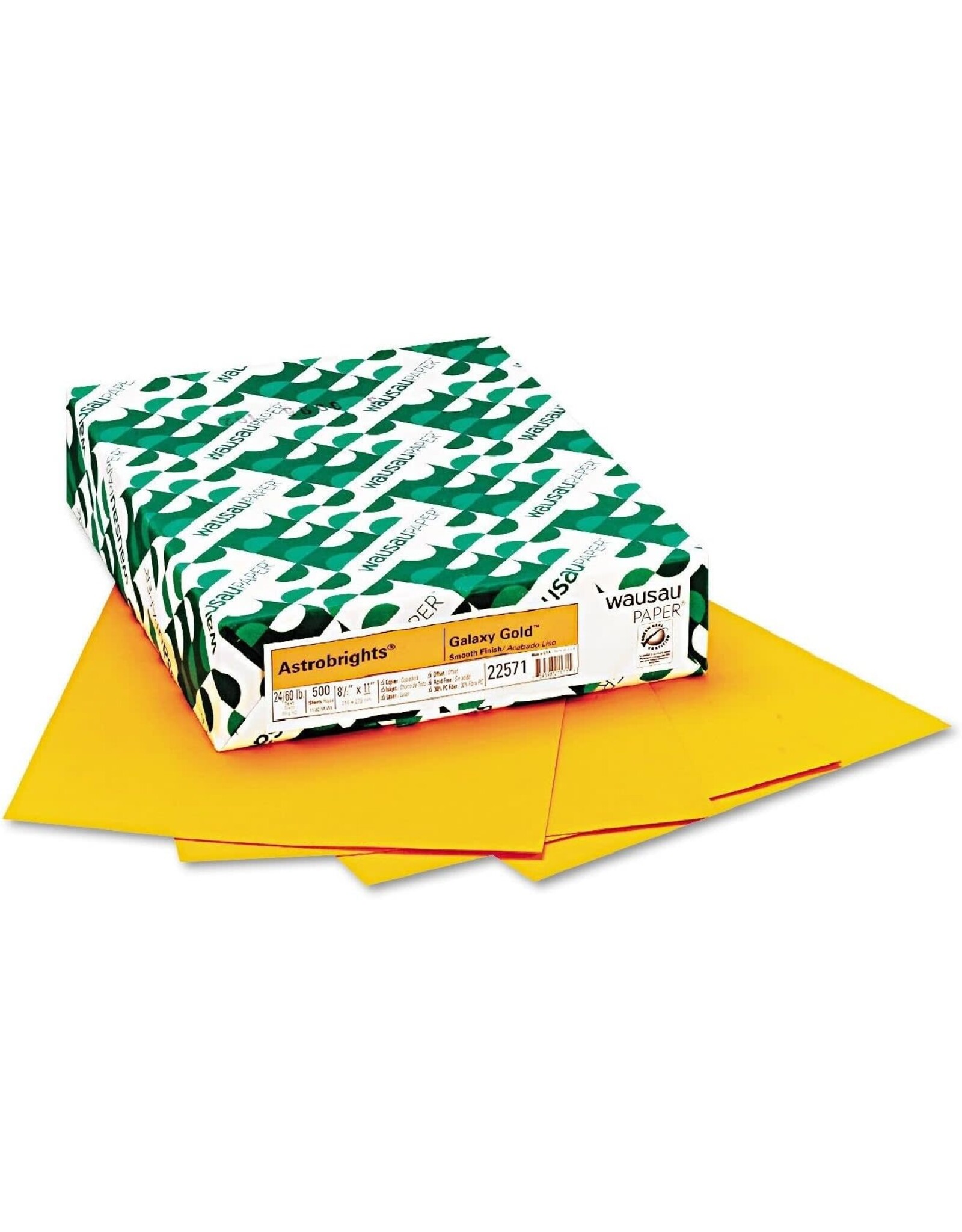 HAMMERMILL COPY PAPER 8½"x11" GALAXY GOLD  24lb 500PK