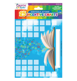 incento magic INCENTIVE CHART - ALEF BEIS SEFER  - 25 SHEETS