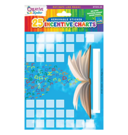 incento magic INCENTIVE CHART - ALEF BEIS SEFER  -6 SHEETS