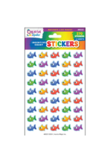 incento magic INCENTIVE CHART STICKERS: ANIMATED FISH  - 6 SHEETS
